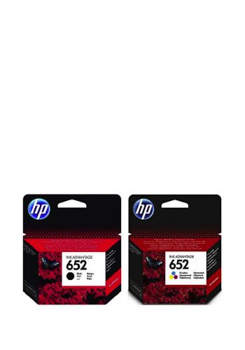 Hp 652 Black & Tri-Color Original Ink Advantage Cartridge Set خرطوشة حبر