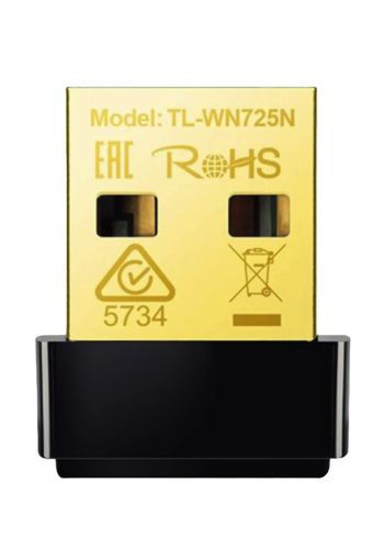 Tp-Link Tl-Wn725n 150mbps Wireless N Nano Usb Adapter - Black