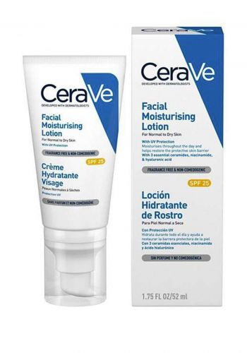 Cerave AM Facial Moisturising Lotion With SPF 25-52 ml مرطب للوجه