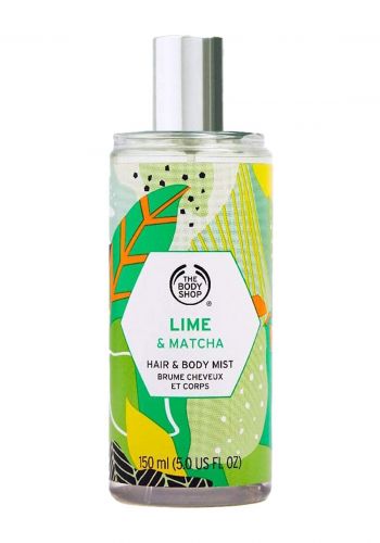 The Body Shop Lime & Matcha Hair & Body Mist بخاخ معطر للشعر والجسم