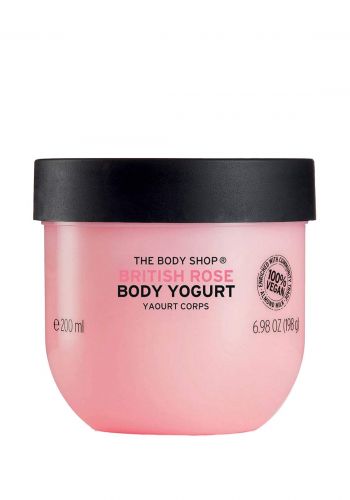 The Body Shop British Rose Body Yoghurt - 200 ml كريم مرطب للجسم 