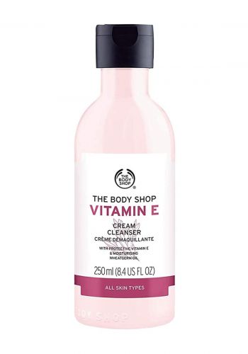 The Body Shop Vitamin E Cream Cleanser - 250ml كريم منظف للوجه