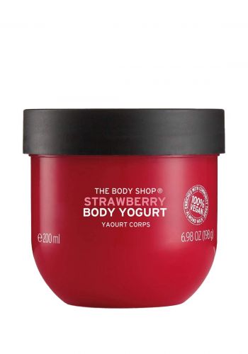 The Body Shop Strawberry Body Yogurt 200ml زبادي الجسم