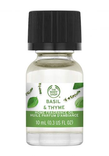 The Body Shop Basil & Thyme Home Fragrance Oil 10ml زيت عطري  