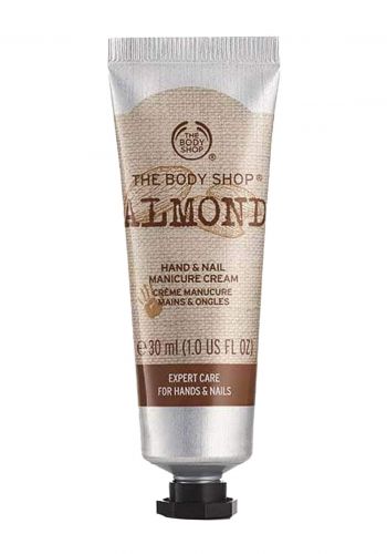 The Body Shop Almond Hand & Nail Manicure Cream 30ml كريم ترطيب اليدين والأظافر