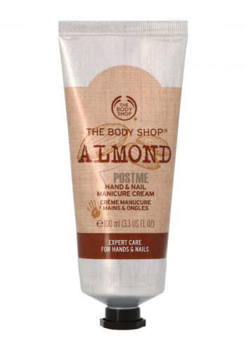 The Body Shop Almond Hand & Nail Manicure Cream 100ml كريم ترطيب اليدين والأظافر