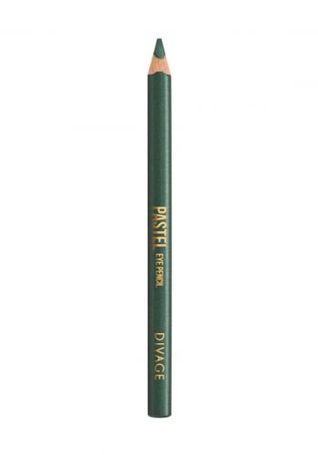 قلم باستيل لتحديد العيون اخضر اللون 0.18 غرام من ديفاج Divage Eye Pencil Pastel No.3306 Dark Green