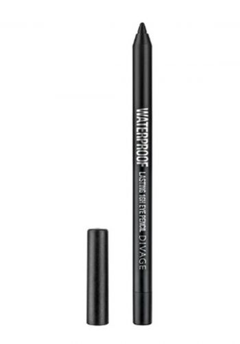 قلم تحديد العيون مقاوم للماء اسود اللون من ديفاج Divage Waterproof Lasting 16H Eye Pencil No.01- Black Queen