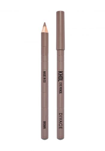 قلم تحديد العيون بني اللون 0.4 غرام من ديفاج Divage Eye Pencil Khol Brown