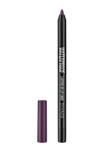 محدد شفاه من ديفاج Divage Waterproof Lasting 8h Lip Liner No.09 Plum Purple