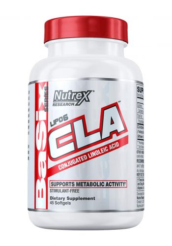 Nutrex Lipo 6  CLA Conjugated Linoleic Acid 45 Soft Gel  مكمل غذائي لانقاص الوزن