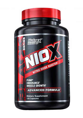 Nutrex Niox Nitrix Oxide Booster 120 Liquid Capsules مكمل غذائي 