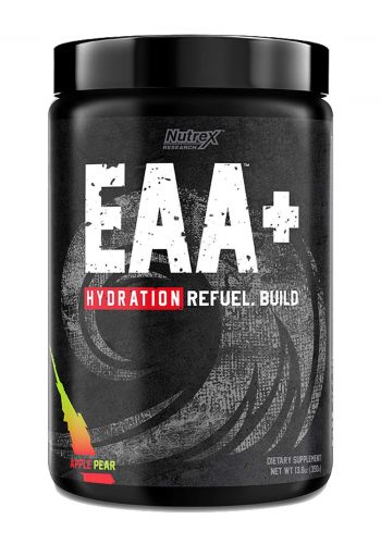 Nutrex Research EAA Hydration Refulel Build Apple Pear  30 Serve مكمل احماض امينية