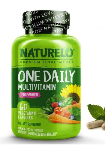 Naturelo  Multivitamin For Women 60 Capsules Vegetarian فيتامينات