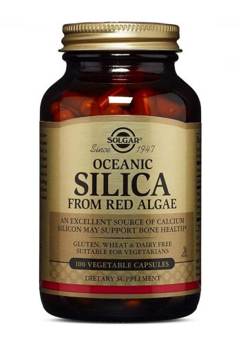 Sulgar Oceanic Silica From Red Algae 100 Caps  فيتامينات