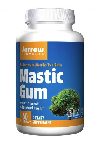 Jarrow Formulas Mastic Gum 1000 mg - 60 Vegetarian Capsules مكمل غذائي