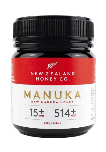Newzealand  Hony CO. Manoca 250G (15 Umf 514 Mgo) مكمل غذائي عسل المانوكا