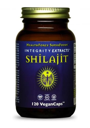 Health Force SuperFoods Shilajit Supreme (400 mg) 120 Vegan Capsules فيتامينات