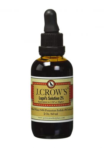 J.Crow’s Lugol’s Iodine Solution 60ml محلول اليود