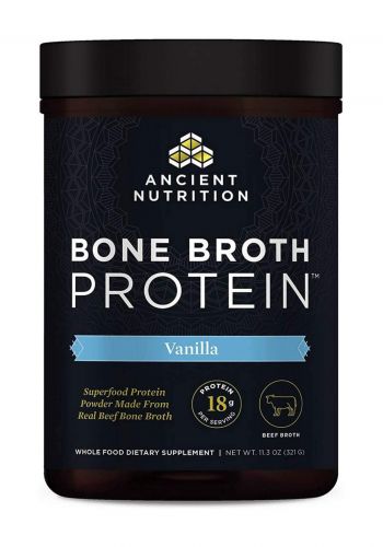 Ancient Nutrition Bone Broth Protein Powder 321 g مكمل غذائي