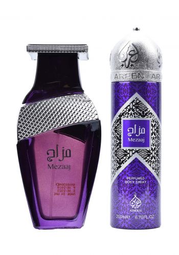 Areen Mezaaj 690  EDT 100 ml and Parfumed Deodorant 200 ml For Women  سيت عطري للنساء