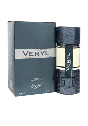 Sapil Veryl 1165 Eau De Toilette Spray 100 ml For Men عطر رجالي