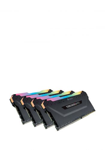 Corsair Vengeance RGB Pro 32GB (4 x 8GB) DDR4 LED Desktop memory- Black ذاكرة عشوائية من كورسير
