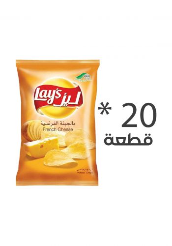 سيت شيبس ليز بالجبنة الفرنسية( 20 قطعة*45 غم) بالحجم الوسط