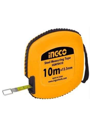 INGCO HSMT0410 Steel Measuring Tape 10M فيته (شريط قياس) حديد 10م شريطيه
