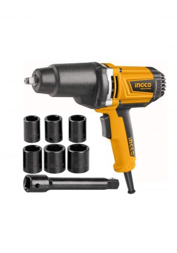 INGCO IW10508 INGCO Impact Wrench دريل لقمه كهرباء حقيبه 1050واط +تطواله