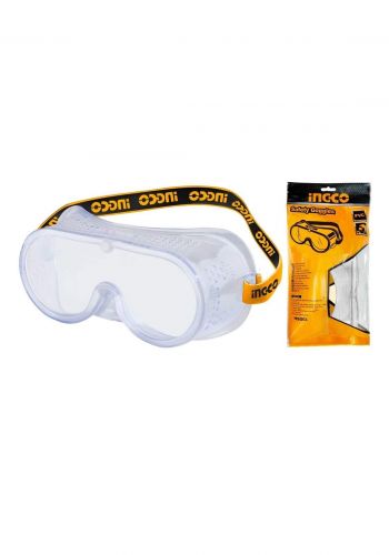 Ingco HSG02 Safety Glasses And Eye Protection Complete Vision نظارات أمان متعددة الوظائف