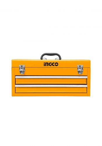 Ingco HTB06 Metal Tool Box Yallow  صندوق حفظ وتنظيم العُدد