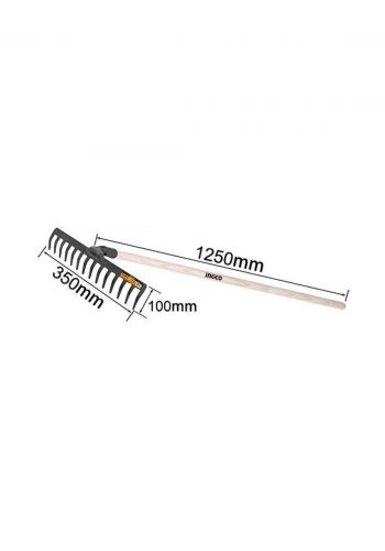 Ingco HGRH0204 Grael Rake  125 mm مجرف خرماشة 