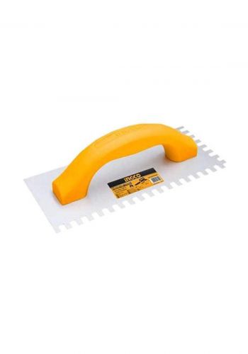 Ingco HPTT23108 A trowel with a serrated plastic hand 230x100 ملم مالج مسنن 