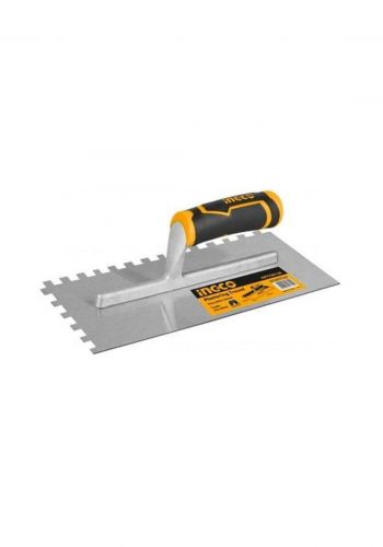 Ingco HPTT28138 A trowel with a serrated plastic hand 280x130mm مالج مسنن 