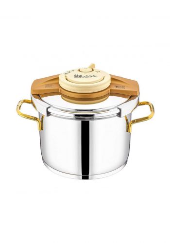  Ozlife Pressure Cooker Gala Gold 2 Piece   قدر ضغط