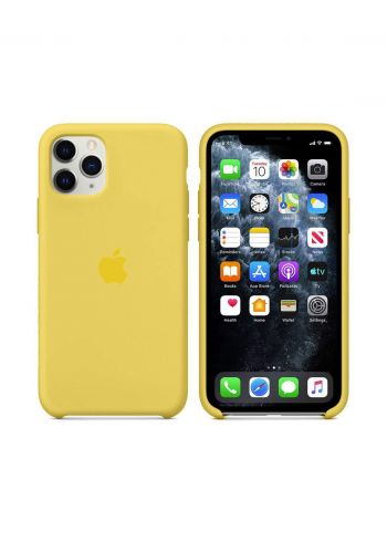 Apple Silicone Case For iPhone 11 Pro Plus حافظة موبايل