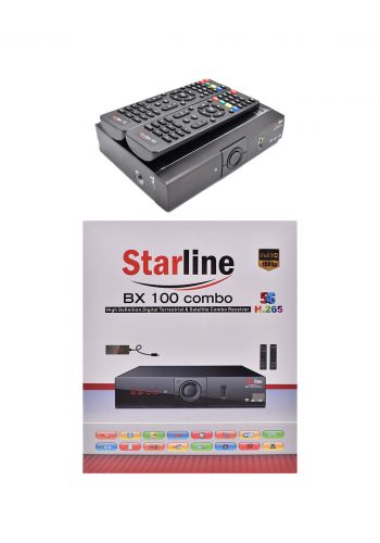 starline BX100 combo جهاز استقبال القنوات من ستار لاين
