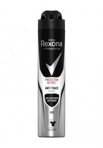 Rexona Men Protection Active Anti Trace Deodorant 200ml بخاخ مانع التعرق 
