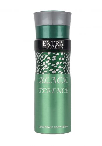 Extra Quality Black Terence Deodorant 200ml بخاخ مضاد للنعرق