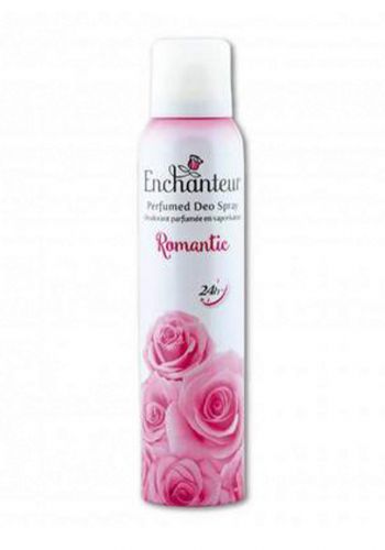Enchanteur Romantic Perfumed Deodorant Spray for Women, 150ml  بخاخ مزيل للتعرق