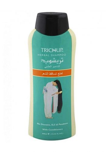 Trichup Hair Fall Control Herbal Hair Shampoo 400 ml شامبو عشبي 