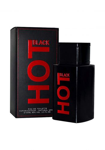 Hot Black EDT perfume 100ml For Men عطر رجالي