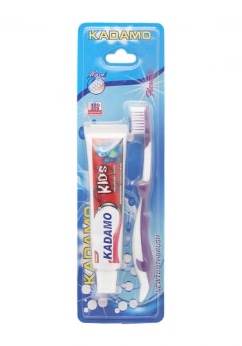 Kodomo Toothbrush and toothpaste for Kids  فرشة الاسنان ومعجون سيت من كودومو