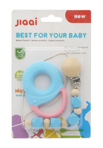 Jiaai  Baby Teether عضاضة  وسلسلة للاطفال من جياي