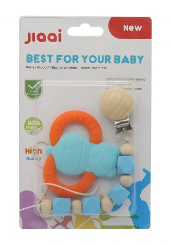 Jiaai  Baby Teether عضاضة  وسلسلة للاطفال من جياي
