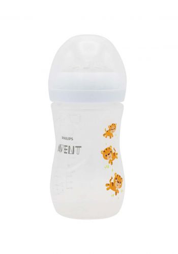 Philips Avent Natural Feeding Bottle رضاعة افنت للاطفال بلاستكية 260 مل من فليبس