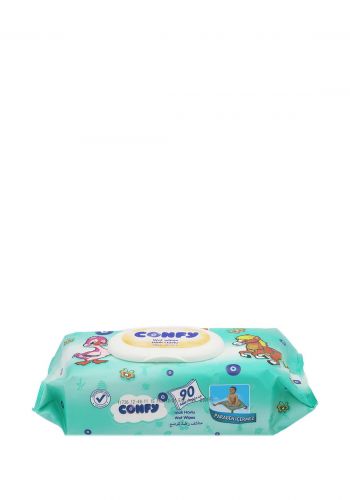 Confy Sensitive Baby Wet Wipes مناديل مبللة للاطفال 90 منديل من كونفي