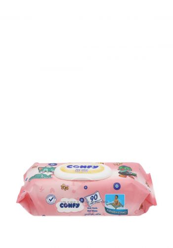 Confy Sensitive Baby Wet Wipes مناديل مبللة للاطفال 90 منديل من كونفي