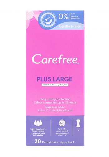 Carefree Women Towel فوط يومية نسائية 20 قطعة من كير فري